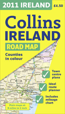 2011 Collins Map of Ireland