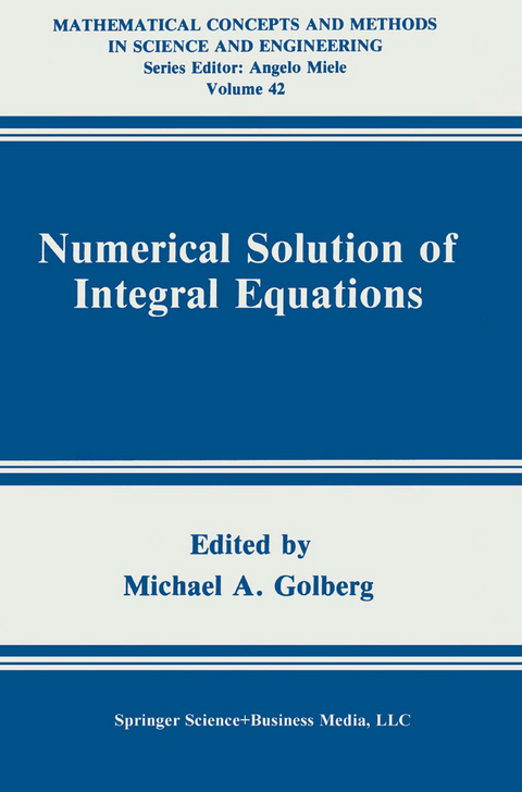 Numerical Solution of Integral Equations - 