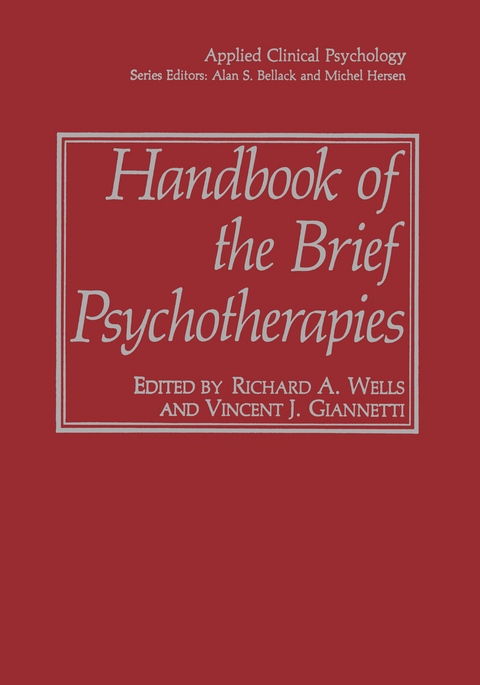 Handbook of the Brief Psychotherapies - 