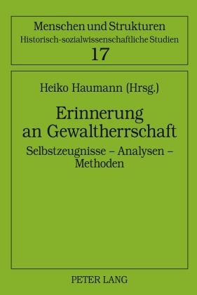 Erinnerung an Gewaltherrschaft