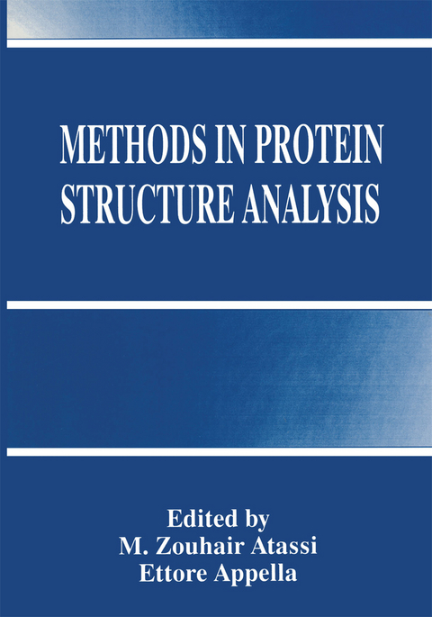 Methods in Protein Structure Analysis - 