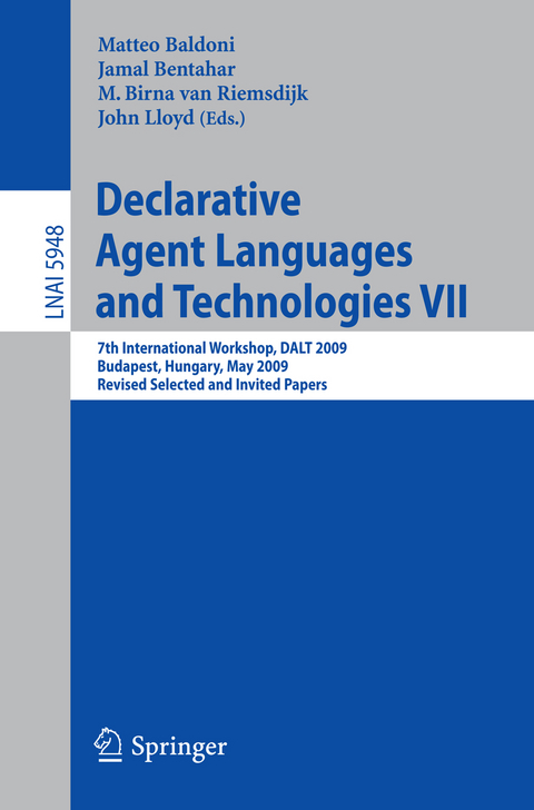 Declarative Agent Languages and Technologies VII - 