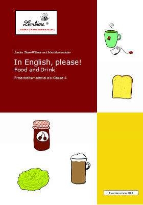 In English, please! Food and Drink