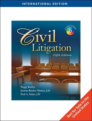 Civil Litigation - Peggy Kerley, Joanne Banker Hames, Paul Sukys  J.D.