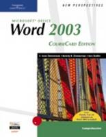 New Perspectives on Microsoft Office Word 2003, Comprehensive - Ann Shaffer, Beverly Zimmerman, S. Scott Zimmerman