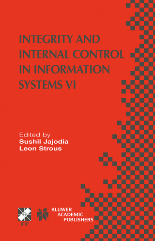 Integrity and Internal Control in Information Systems VI