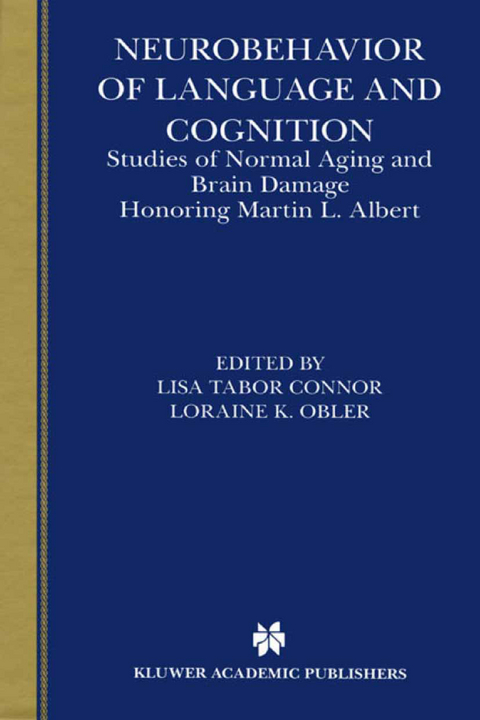Neurobehavior of Language and Cognition - 