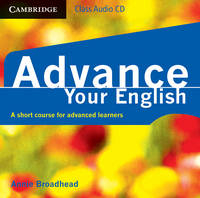Advance your English Class Audio CD