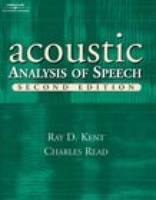 Acoustic Analysis of Speech