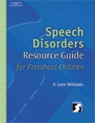 Speech Disorders Resource Guide for Preschool Children