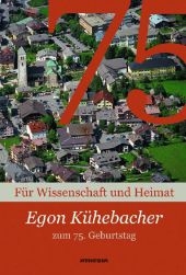 Egon K&uuml;hebacher zum 75. Geburtstag - 