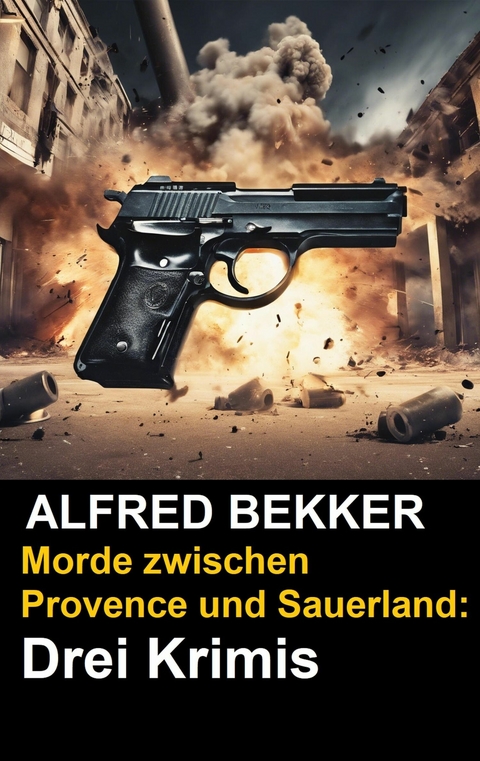 Morde zwischen Provence und Sauerland: Drei Krimis -  Alfred Bekker