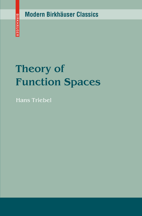 Theory of Function Spaces - Hans Triebel
