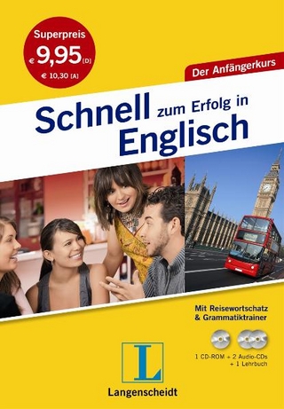 Langenscheidt Schnell zum Erfolg in Englisch - Buch, 2 Audio-CDs, CD-ROM
