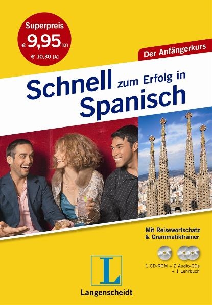 Langenscheidt Schnell zum Erfolg in Spanisch - Buch, 2 Audio-CDs, CD-ROM