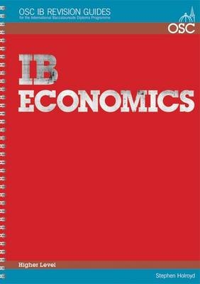 IB Economics Higher Level - Stephen Holroyd