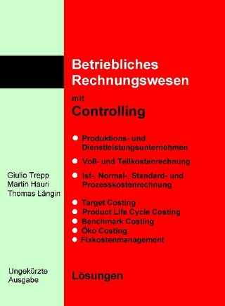 Betriebliches Rechnungswesen mit Controlling