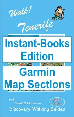 Walk! Tenerife Tour and Trail Map Sections for Garmin GPS