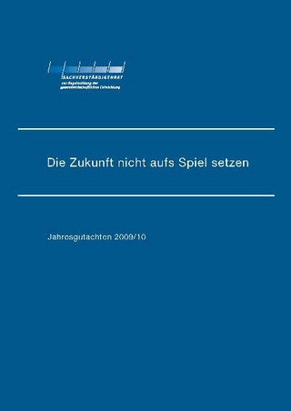 Jahresgutachten 2009/2010 des Sachverständigenrats zur Begutachtung der gesamtwirtschaftlichen Entwicklung