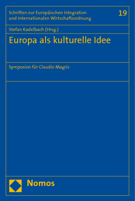 Europa als kulturelle Idee - 