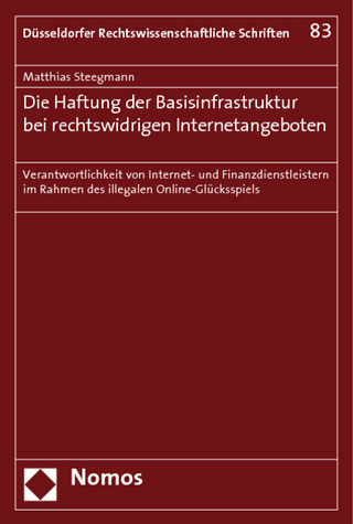 Die Haftung der Basisinfrastruktur bei rechtswidrigen Internetangeboten