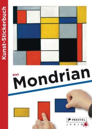 Kunst-Stickerbuch Mondrian