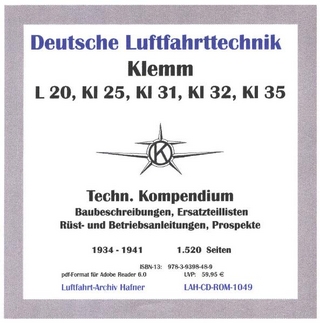 Klemm Leichtfllugzeuge L 20 bis Kl 35