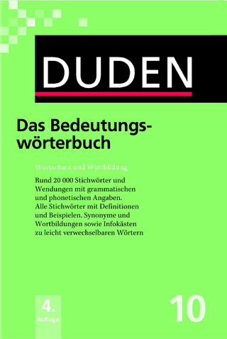 Das Bedeutungswörterbuch