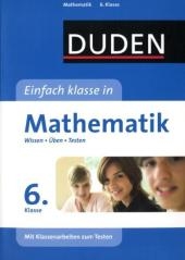 Einfach klasse in Mathematik 6. Klasse