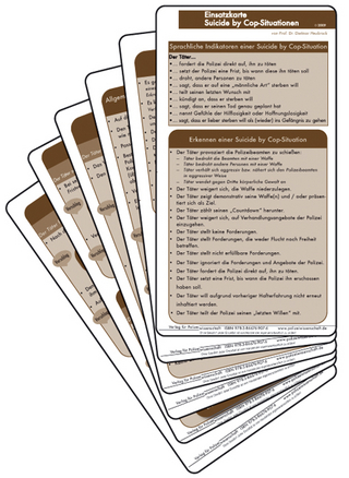 Einsatzkarten Suicide by Cop-Situationen