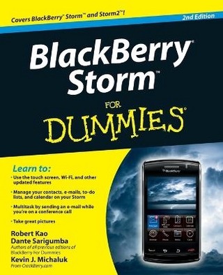 BlackBerry Storm For Dummies