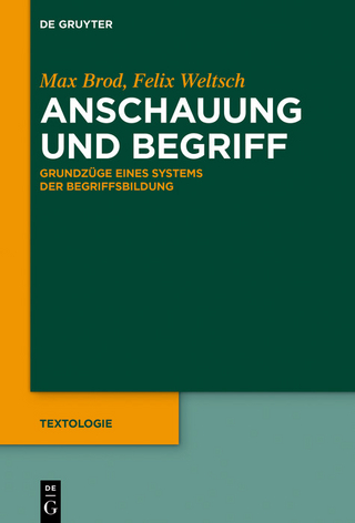 Anschauung und Begriff