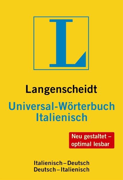 Langenscheidt Universal-W&ouml;rterbuch Italienisch - 