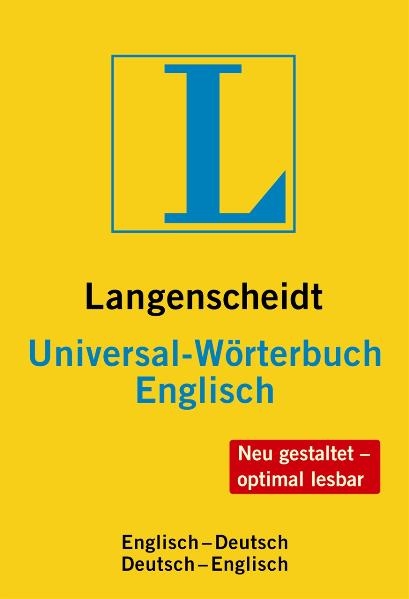 Langenscheidt Universal-W&ouml;rterbuch Englisch - 