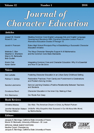 Journal of Character Education