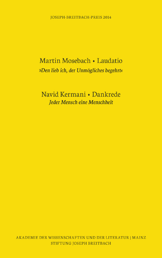 Joseph-Breitbach-Preis 2014