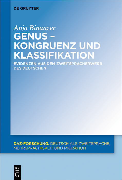 Genus &ndash; Kongruenz und Klassifikation - Anja Binanzer