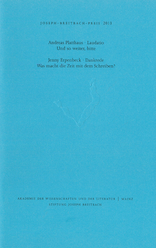 Joseph-Breitbach-Preis 2013