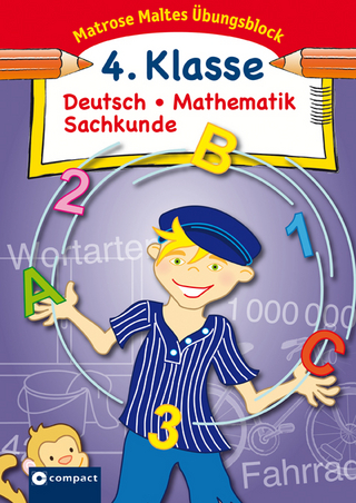 Matrose Maltes Übungsblock Deutsch/Mathematik/Sachkunde 4. Klasse
