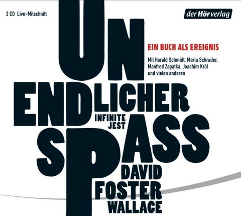 Unendlicher Spa&szlig; - David Foster Wallace
