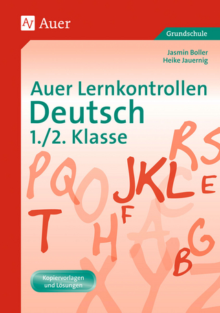 Auer Lernkontrollen Deutsch, Klasse 1/2
