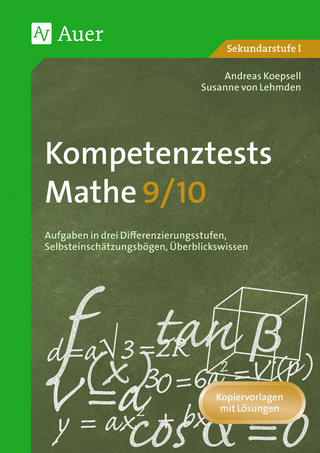 Kompetenztests Mathe, Klasse 9/10