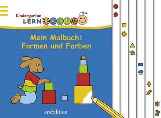 Lernraupe - Mein Malbuch: Formen und Farben
