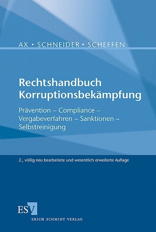 Rechtshandbuch Korruptionsbekämpfung