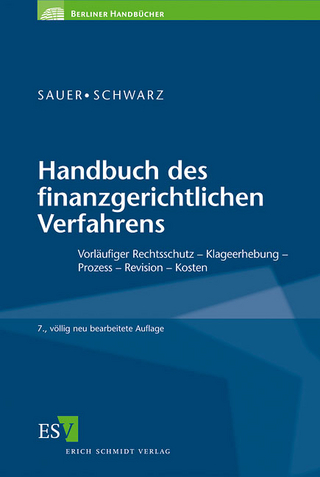 Handbuch des finanzgerichtlichen Verfahrens