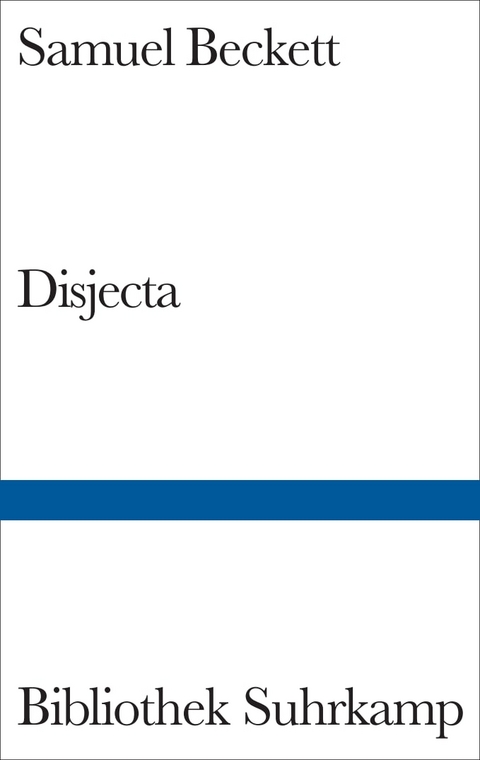 Disjecta - Samuel Beckett