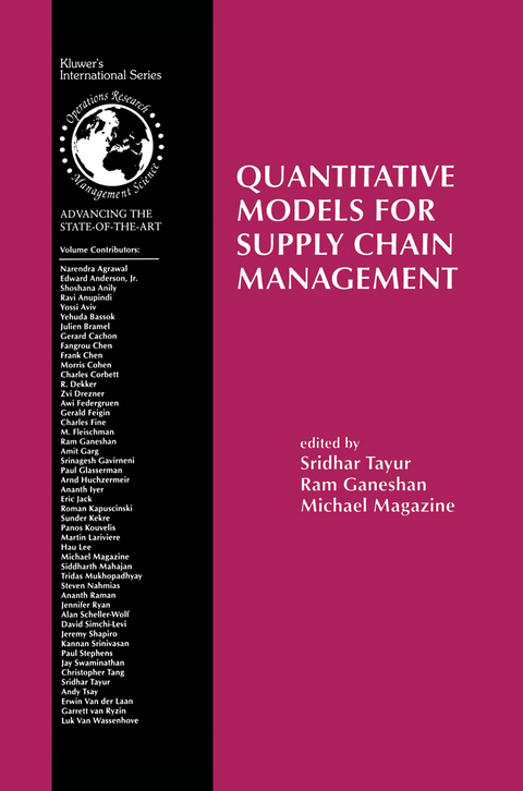 Quantitative Models for Supply Chain Management - 