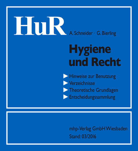 Hygiene und Recht - 