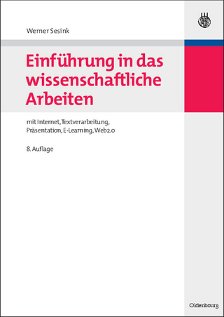 Einführung in das wissenschaftliche Arbeiten