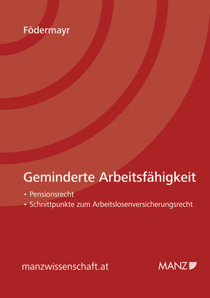 Geminderte Arbeitsf&auml;higkeit - Barbara F&ouml;dermayr